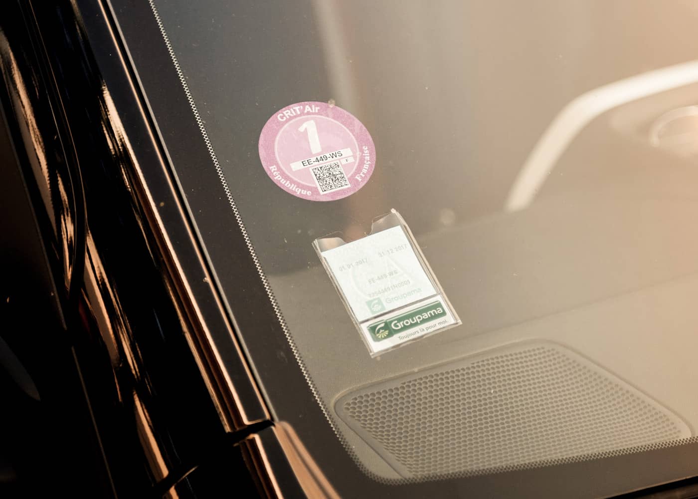 France Crit'Air environmental sticker LEZ
